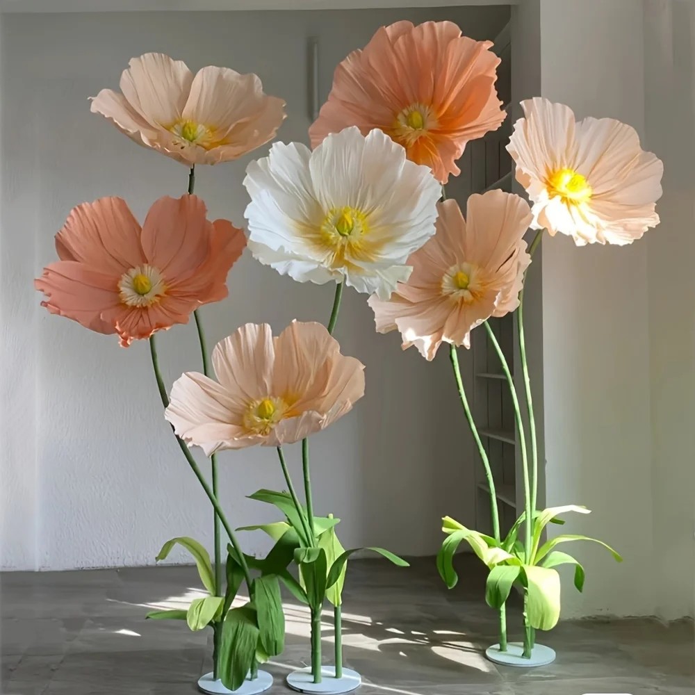 Wedding Balloon Arch - 曲げたり切ったりできる柔軟な花柄ホース、DIYアクセサリー、バルーンアーチ、造花、ウェディングパーティー、ガーデンデコレーションオーナメント用