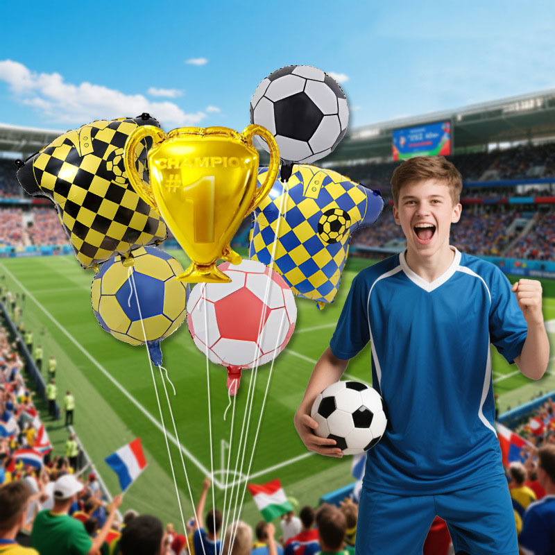 サッカーをテーマにしたバルーンアーチキット、誕生日パーティー - Wedding Day Supply Kit のレビューと価格
