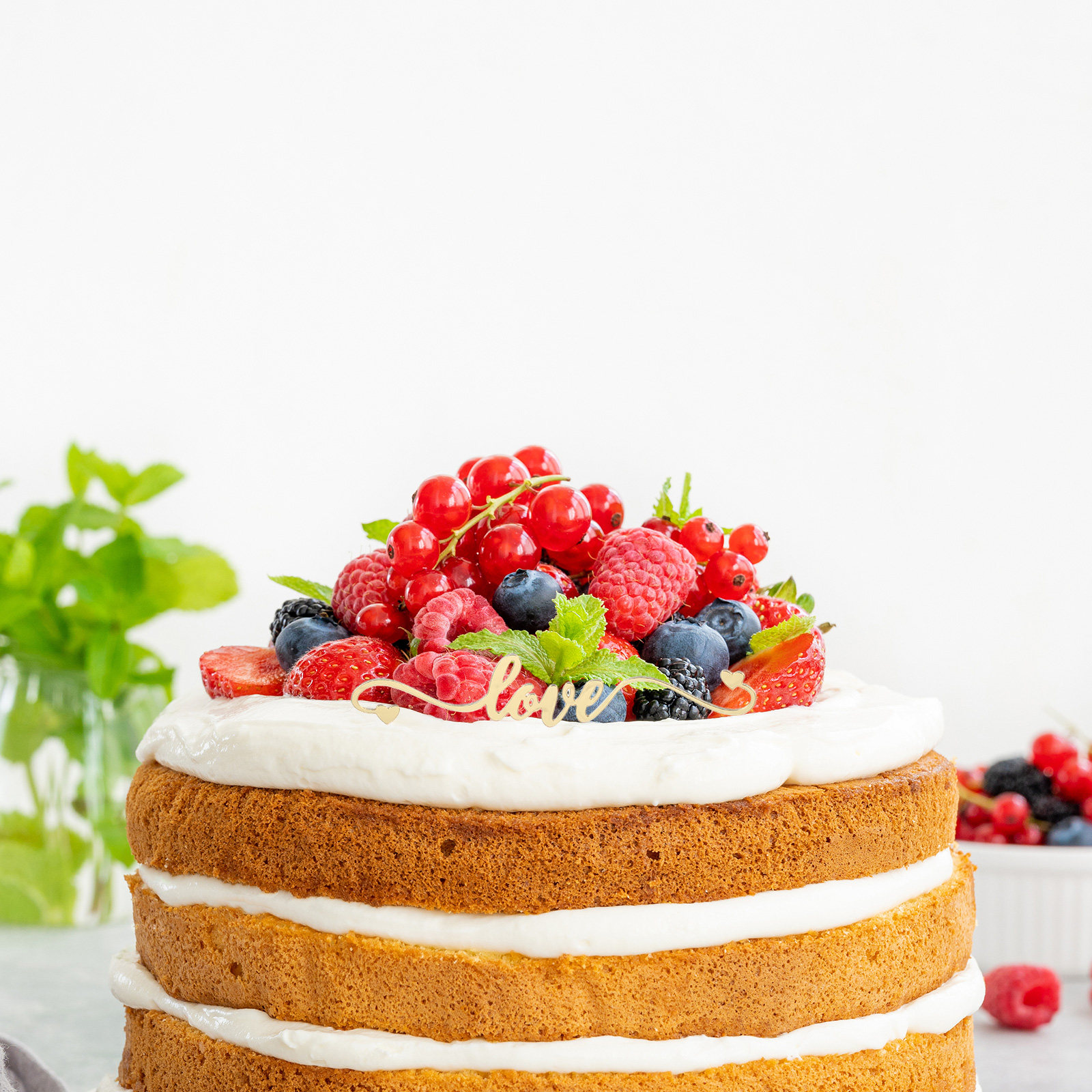 ケーキトッパー15個入り。誕生日、バレンタイン、結婚式、パー - Wedding Cake Supply のレビューと価格
