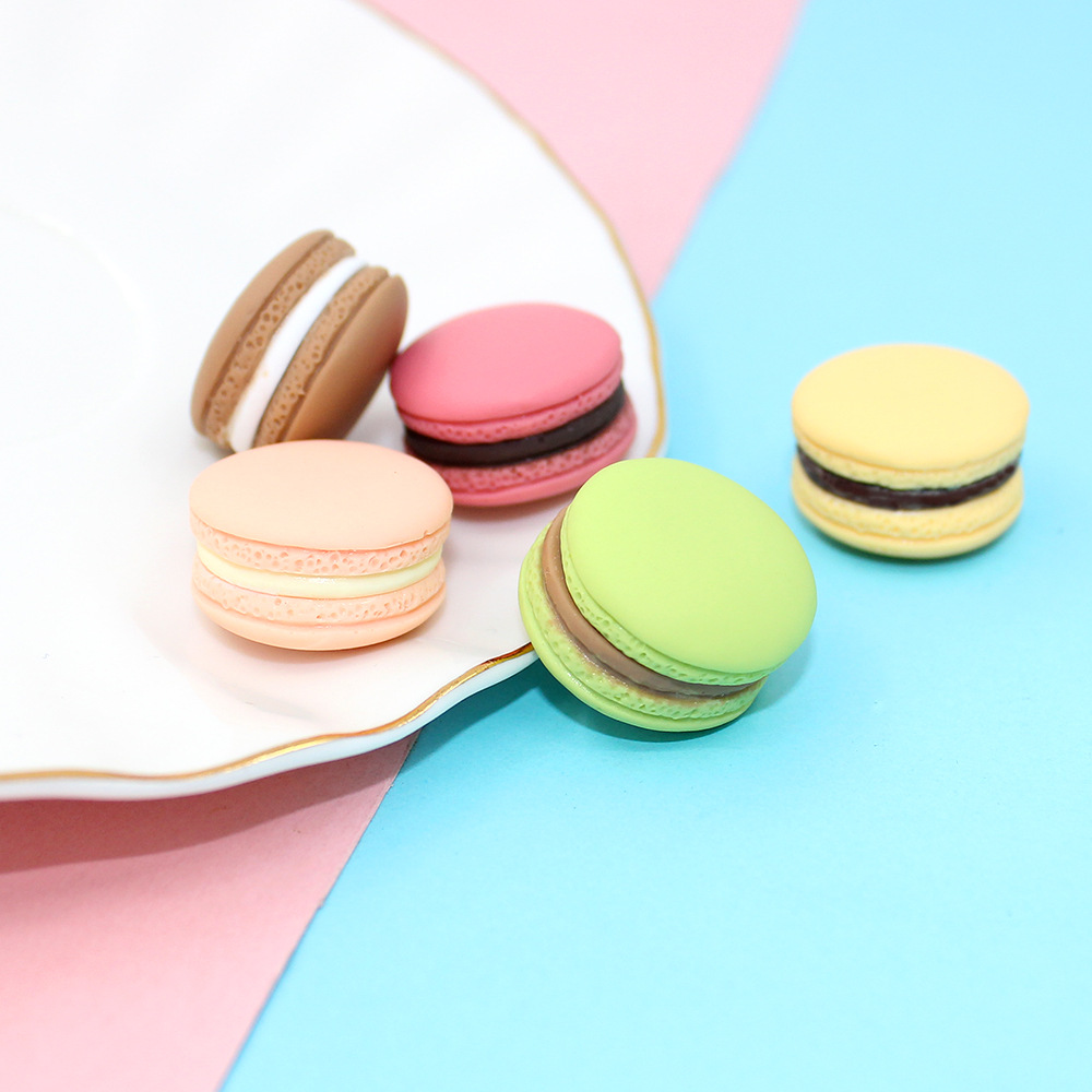6 個シミュレーションマカロンモデル偽ケーキクリームスナック - Wedding Cake Supply のレビューと価格