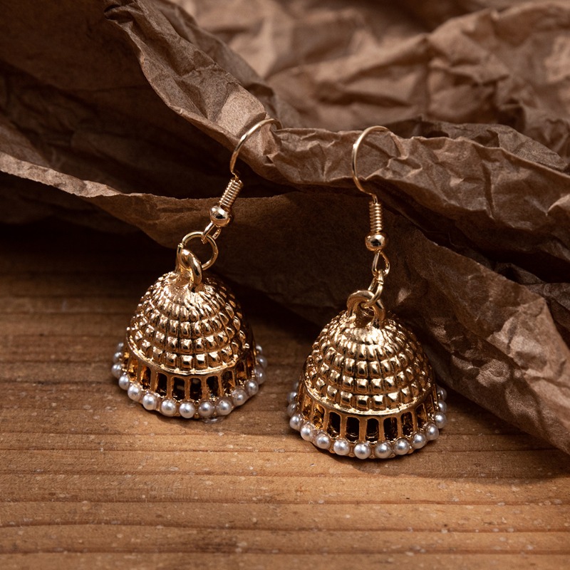 女性のためのレトロなパールタッセルイヤリング,エスニックハバ - Indian Wedding Supply のレビューと価格
