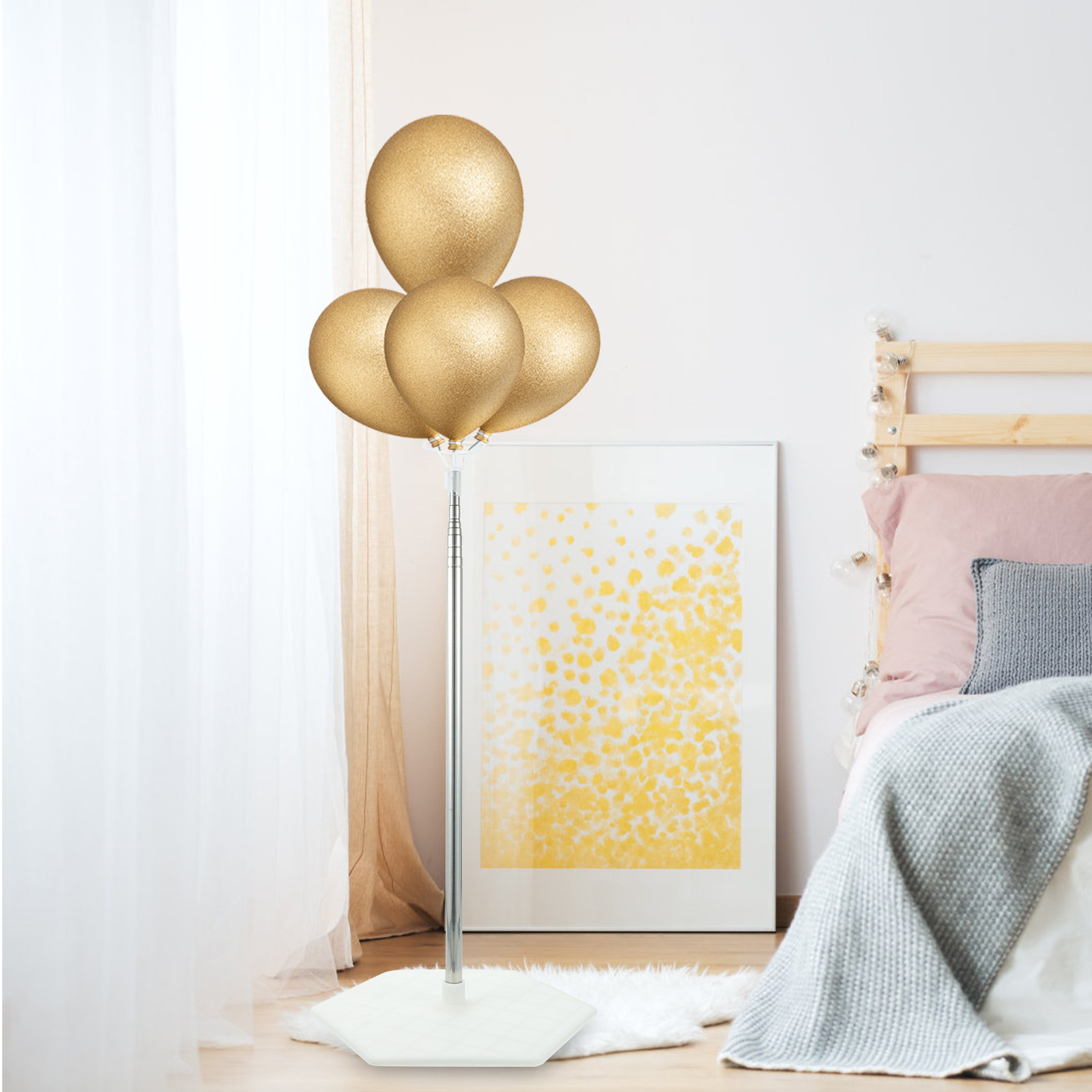 バースデーバルーンスタンド、バルーンアーチ用アクセサリーキッ - Wedding Day Supply Kit のレビューと価格
